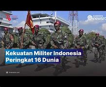 Peringkat Militer Indonesia Terbaru